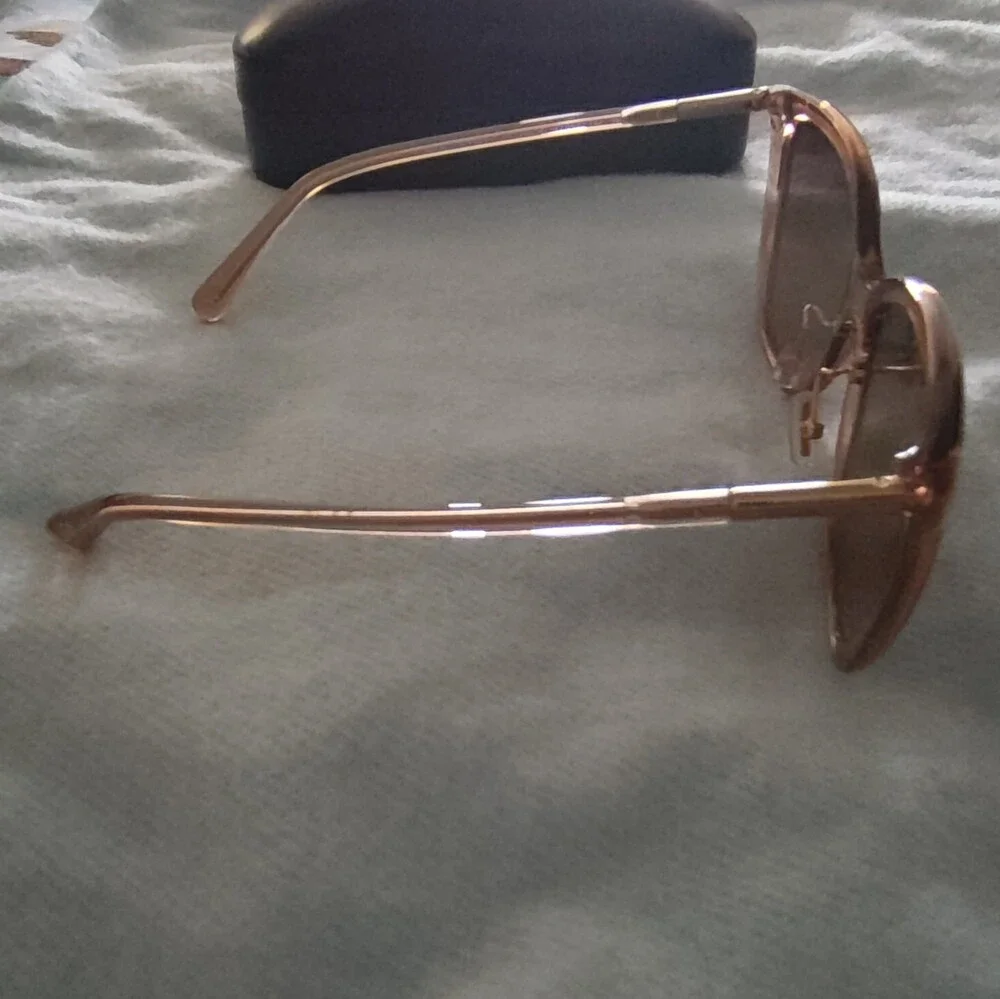 Coach HC 816 Women Square Oversized Sunglasses Brown Frame Brown Gradient UV400